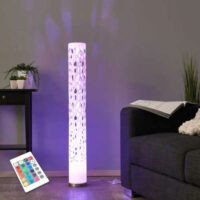Dekoratívna moderná stojacia lampa LED