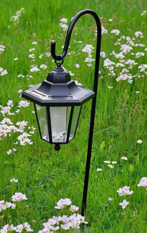 Podlahová lampa do záhrady
