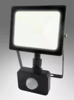 Vonkajší LED reflektor so senzorom 10W Flat