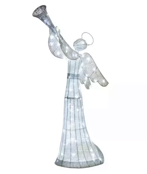 Led dekorácie - svietiaci anjel