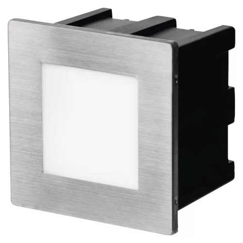 LED vstavané svietidlo 80×80 mm na vonkajšie a vnútorné použitie